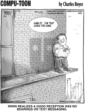 Compu-toon on Wednesday February 4, 2009 Comic Strip