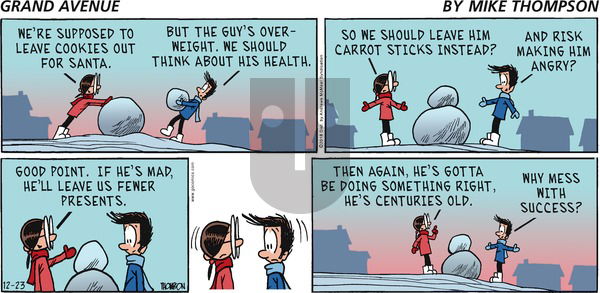 Grand Avenue - Sunday December 23, 2018 Comic Strip