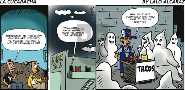 La Cucaracha on Sunday September 26, 2021 Comic Strip