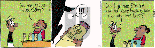The Knight Life on Wednesday October 12, 2016 Comic Strip