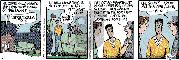 For Better or For Worse - Thursday April 27, 2023 Comic Strip