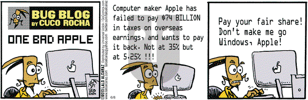 La Cucaracha on Saturday June 8, 2013 Comic Strip