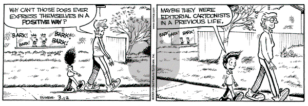 Grand Avenue on Wednesday March 12, 2003 Comic Strip