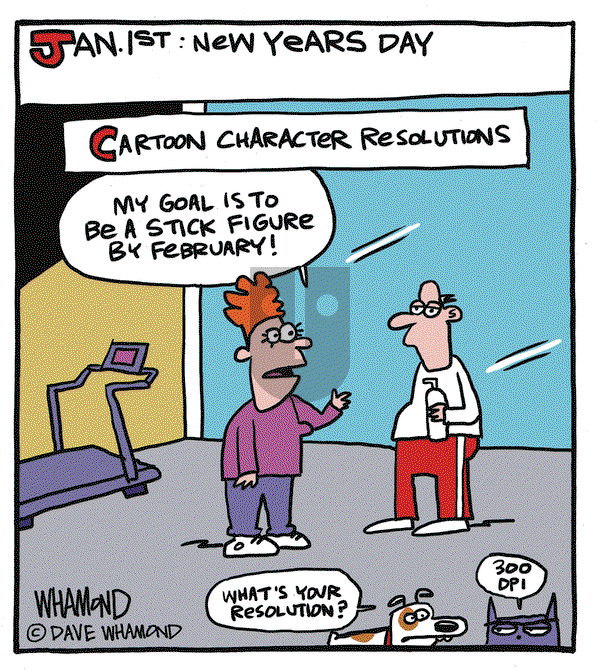 Day by Dave on Wednesday January 1, 2025 Comic Strip