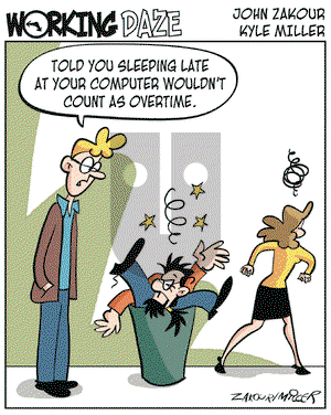 Working Daze on Friday July 14, 2006 Comic Strip