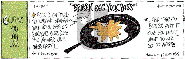 The Knight Life on Saturday March 1, 2014 Comic Strip