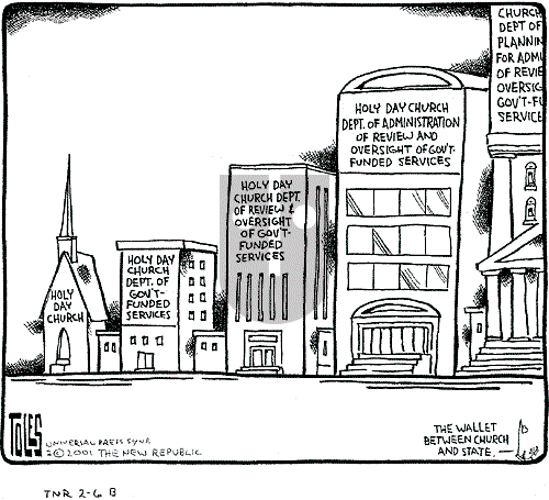 Tom Toles on Tuesday February 6, 2001 Comic Strip