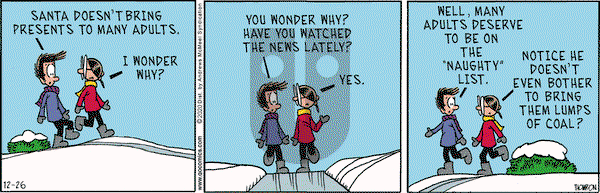 Grand Avenue on Saturday December 26, 2020 Comic Strip