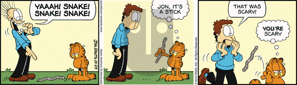 Garfield on Tuesday October 25, 2016 Comic Strip