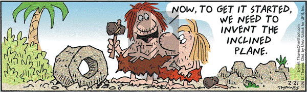 Frank and Ernest on Tuesday February 21, 2012 Comic Strip