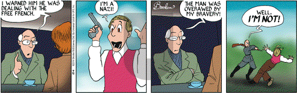 9 Chickweed Lane on Saturday December 6, 2014 Comic Strip