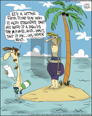 The Flying McCoys - Thursday December 12, 2024 Comic Strip