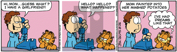 Garfield on Saturday August 26, 2006 Comic Strip