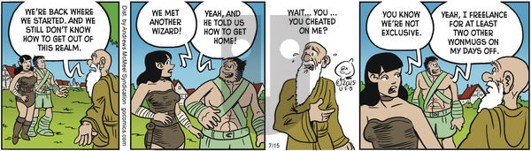 Alley Oop on 2025-07-15 Comic Strip