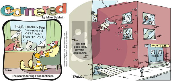 Cornered on Sunday March 17, 2013 Comic Strip