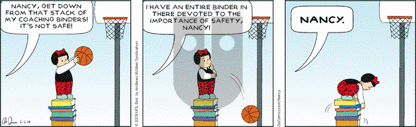 Nancy on Thursday June 6, 2019 Comic Strip