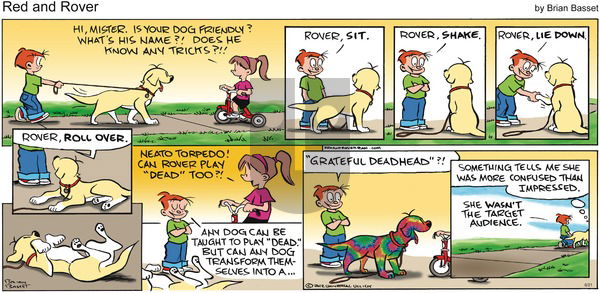 Red and Rover on Sunday June 21, 2015 Comic Strip