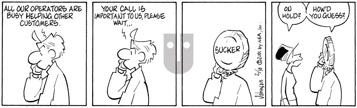 Arlo and Janis - Saturday February 10, 2001 Comic Strip