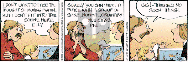 For Better or For Worse - Saturday February 25, 2012 Comic Strip