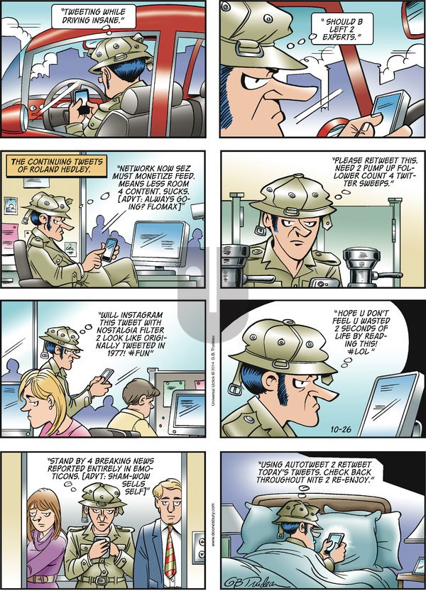 Doonesbury on Sunday October 26, 2014 Comic Strip