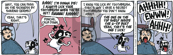 Pooch Cafe on Tuesday January 22, 2013 Comic Strip