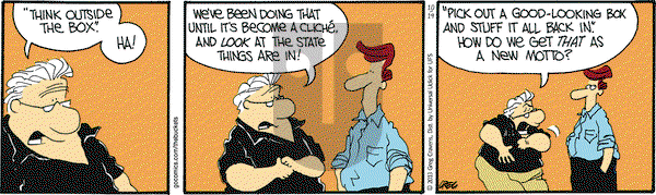 The Buckets on Saturday October 19, 2013 Comic Strip