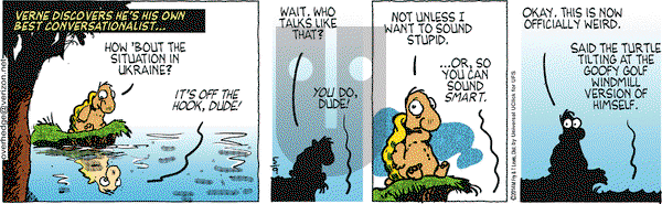 Over the Hedge on Friday May 9, 2014 Comic Strip