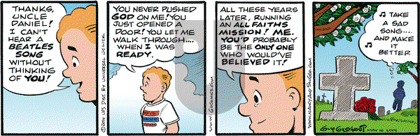 Nancy on Saturday May 10, 2014 Comic Strip