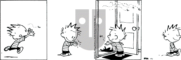 Calvin and Hobbes - Thursday October 1, 1992 Comic Strip
