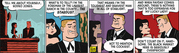 Rip Haywire - Wednesday March 26, 2014 Comic Strip