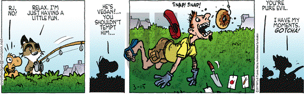 Over the Hedge on Wednesday March 15, 2017 Comic Strip