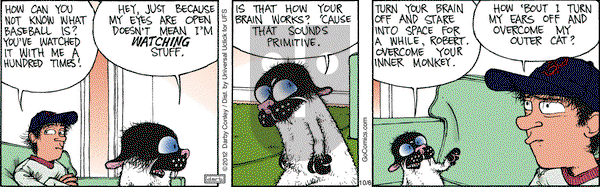 Get Fuzzy on Saturday October 6, 2012 Comic Strip