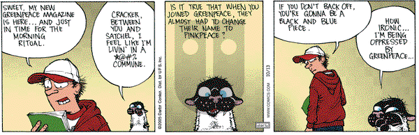 Get Fuzzy on Tuesday November 1, 2005 Comic Strip
