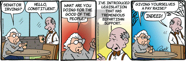 Lola on Thursday March 14, 2019 Comic Strip