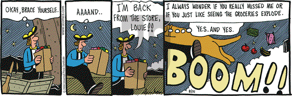 Overboard on Tuesday August 31, 2004 Comic Strip