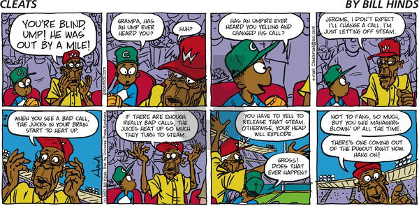 Cleats on Sunday August 26, 2007 Comic Strip