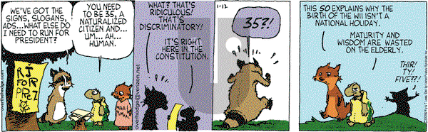 Over the Hedge on Saturday January 12, 2008 Comic Strip