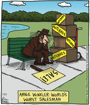 The Argyle Sweater on Tuesday July 23, 2013 Comic Strip