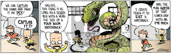 Wallace the Brave on Tuesday December 29, 2015 Comic Strip