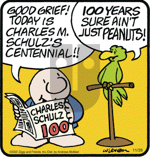 Ziggy - Saturday November 26, 2022 Comic Strip
