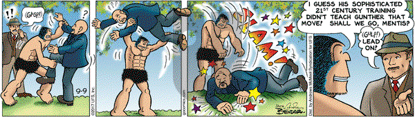 Alley Oop on Saturday September 9, 2017 Comic Strip