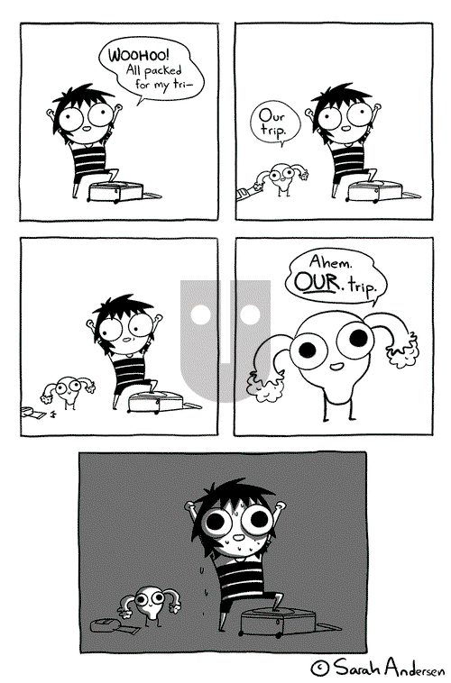 Sarah's Scribbles on Saturday July 9, 2016 Comic Strip