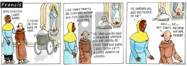 Francis on Monday December 9, 2024 Comic Strip