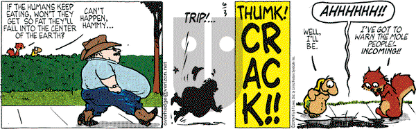 Over the Hedge on Thursday June 3, 2010 Comic Strip