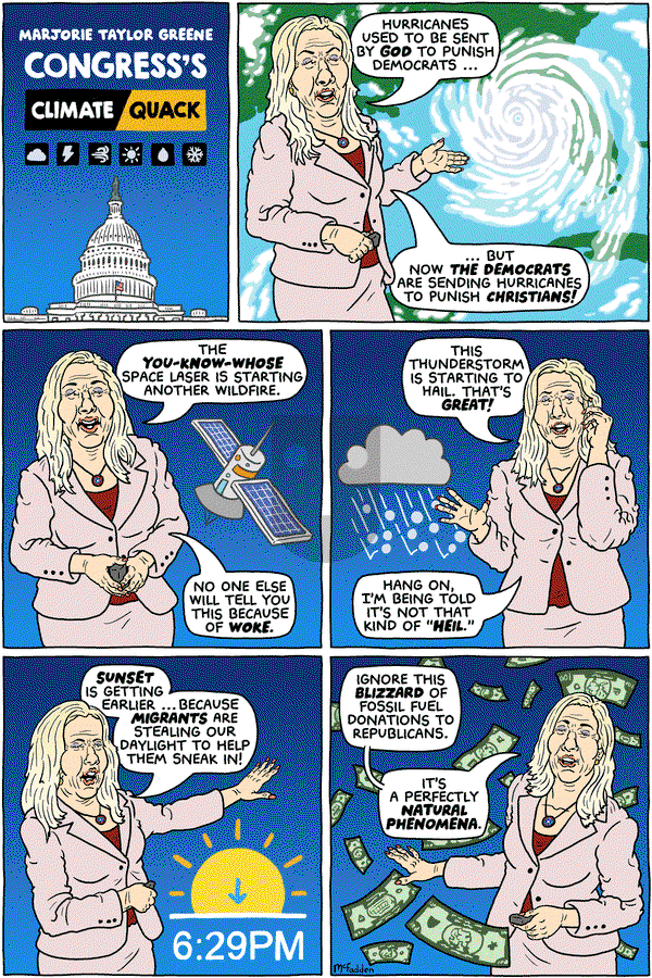 Brian McFadden on Monday October 14, 2024 Comic Strip