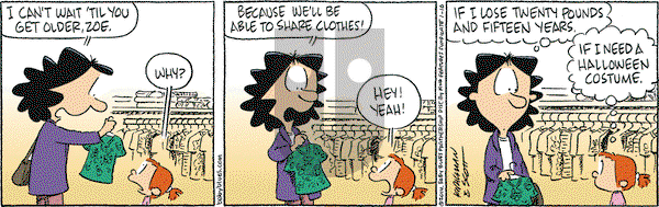 Baby Blues on Thursday January 16, 2014 Comic Strip