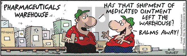 Frank and Ernest - Wednesday June 13, 2012 Comic Strip