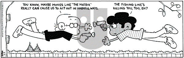 FoxTrot on Thursday June 3, 1999 Comic Strip