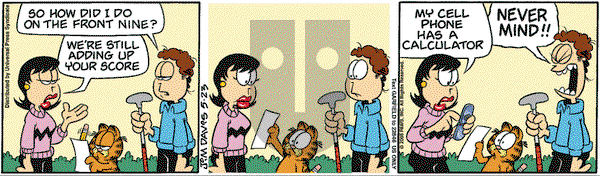 Garfield on Friday May 23, 2008 Comic Strip