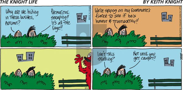 The Knight Life on Sunday August 5, 2012 Comic Strip